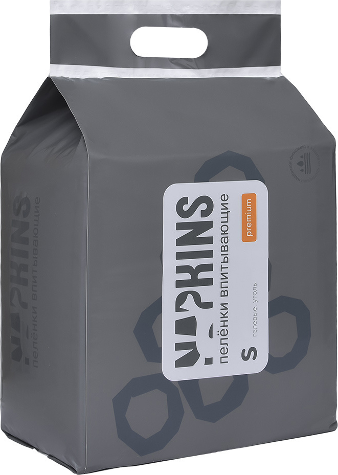 Napkins Впитывающие пеленки для собак, гелевые, лаванда, 60х40 см, 10 шт