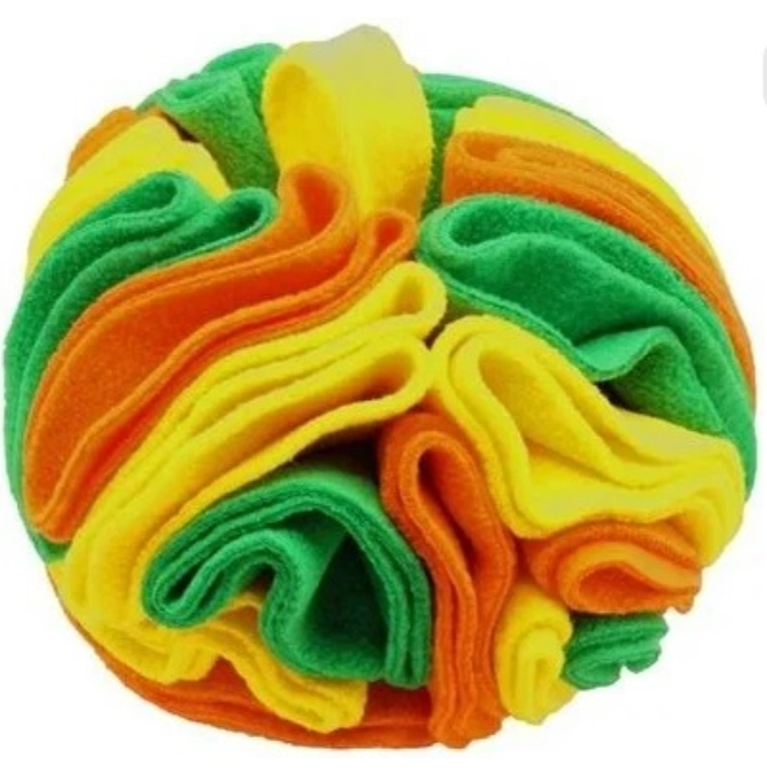 sh-08520 GoSi Нюхательный Мяч ЛИНИЯ для собак 15см Желто-зеленый