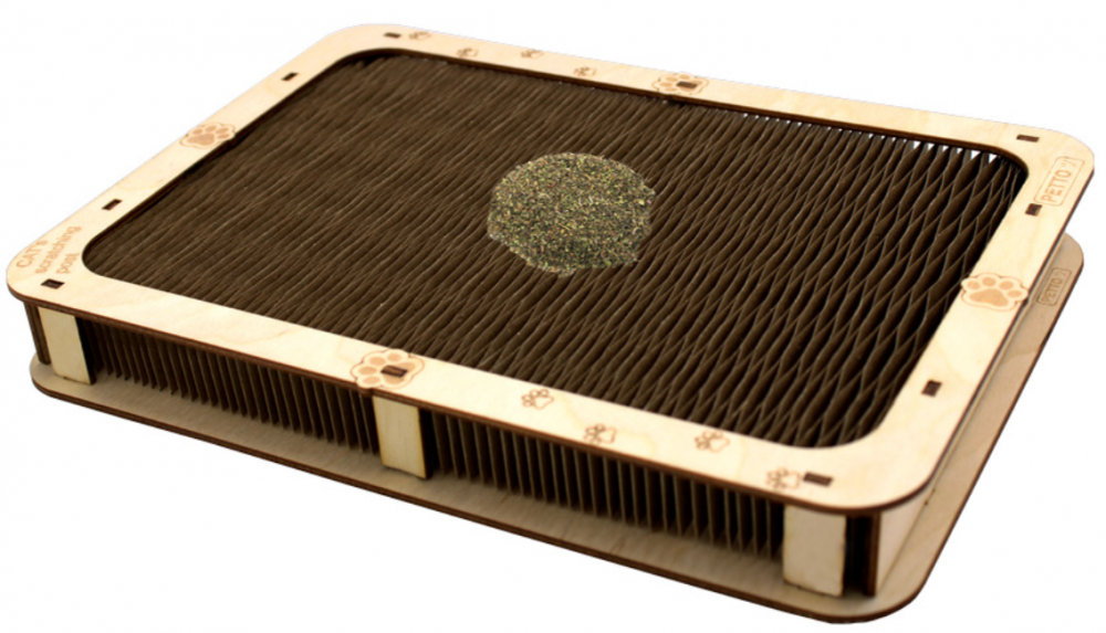 sh-007625 GoSi Когтеточка для кошек "Прямоугольник КАНОПУС"