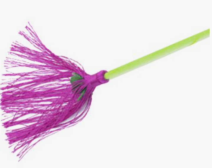 sh-07903 GoSi Удочка-Дразнилка 100 см "Кисточка" длинная палочка