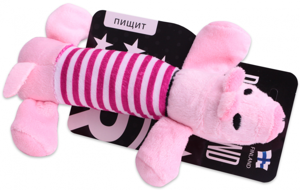 Игрушка для собак LionPets Свинья UT1069 12,2х20 см