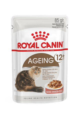 Влажный корм для кошек Royal Canin Ageing +12 кусочки в соусе старше 12 лет 85 г