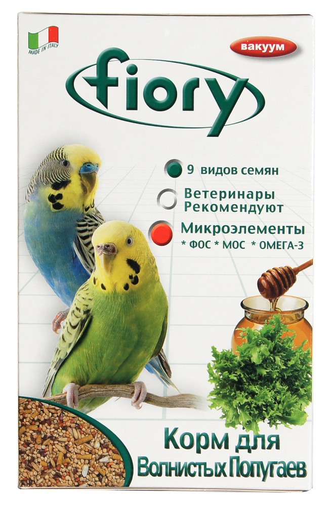 Fiory корм для волнистых попугаев Pappagallini 400 г