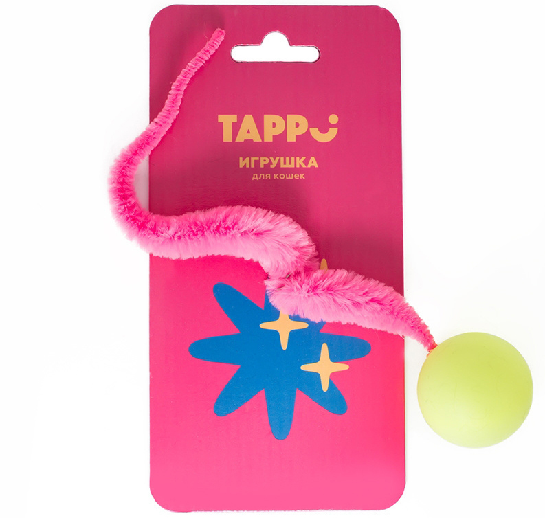 Tappi мячик &quot;Нолли&quot; с длинным хвостом