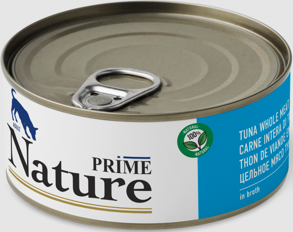 Корм Prime Nature (в бульоне) для собак, тунец, 150 г