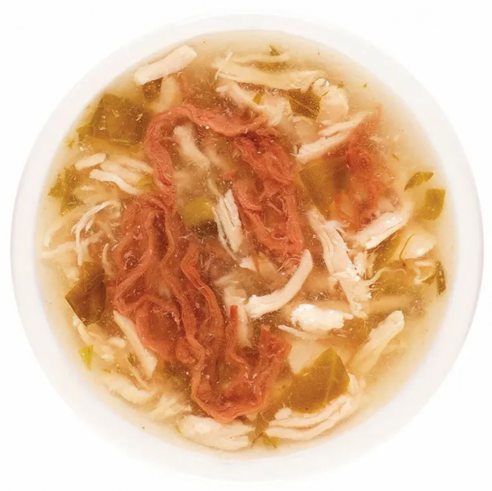 НАБОР Деревенские лакомства Курица и говядина и шпинат : СУП 4*35 г для кошек