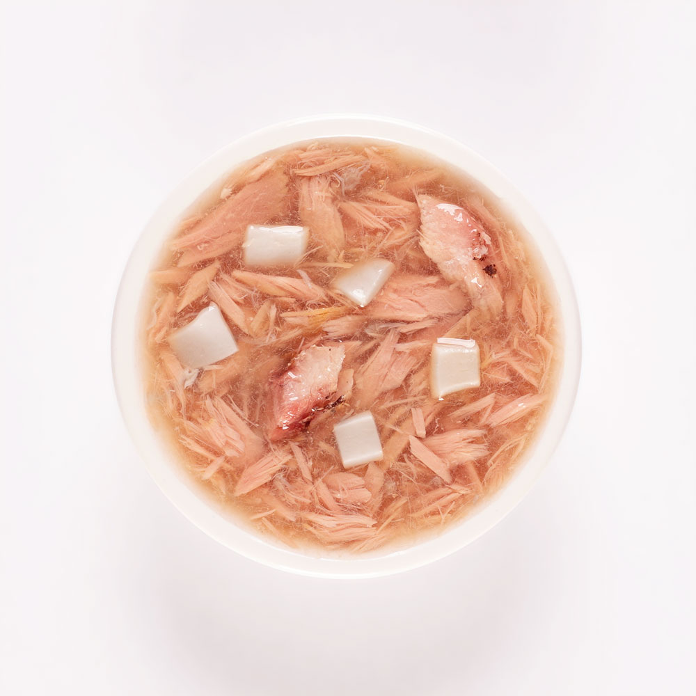 Влажный корм Деревенские лакомства «Суп из тунца с кальмаром и макрелью» 35 г