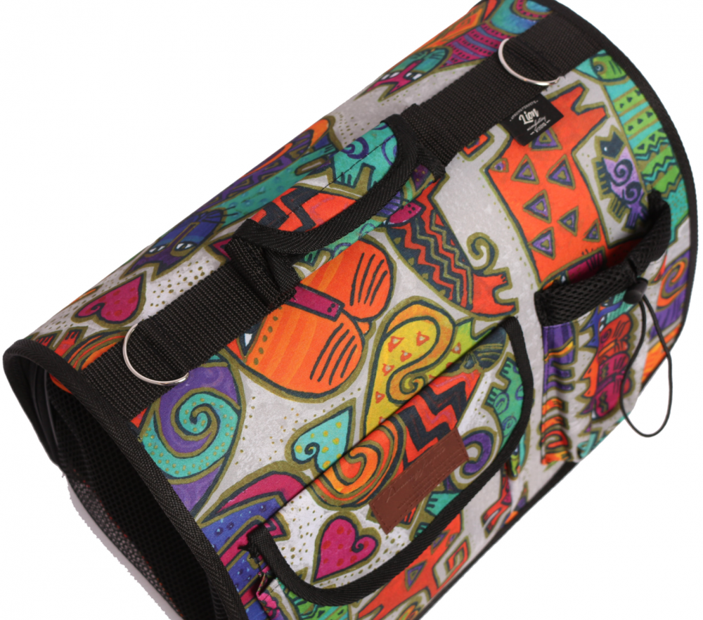 Сумка переноска для животных Lion LM6401 с карманами (Размер 3 (45x29x27 см))