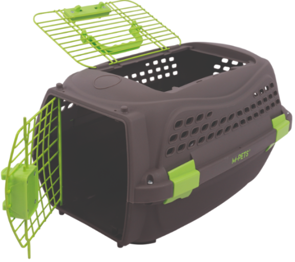 Контейнер-переноска ECO GIRO М, серый 57.2 x 36.5 x 32.76см ( 9кг) MPets