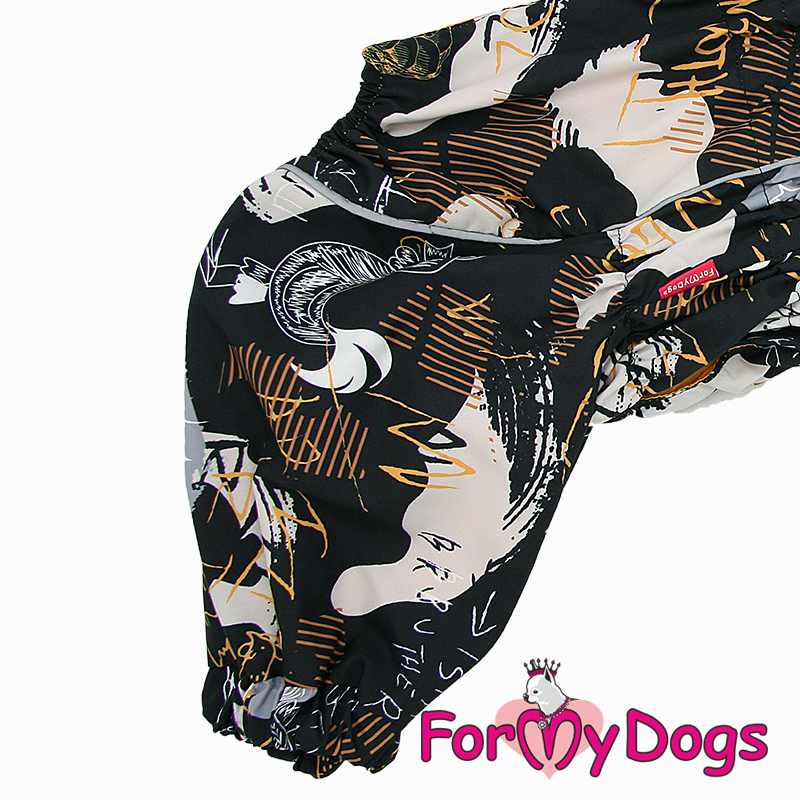 ForMyDogs Комбинезон ТЕПЛЫЙ коричневый для мальчиков B3 50*80см
