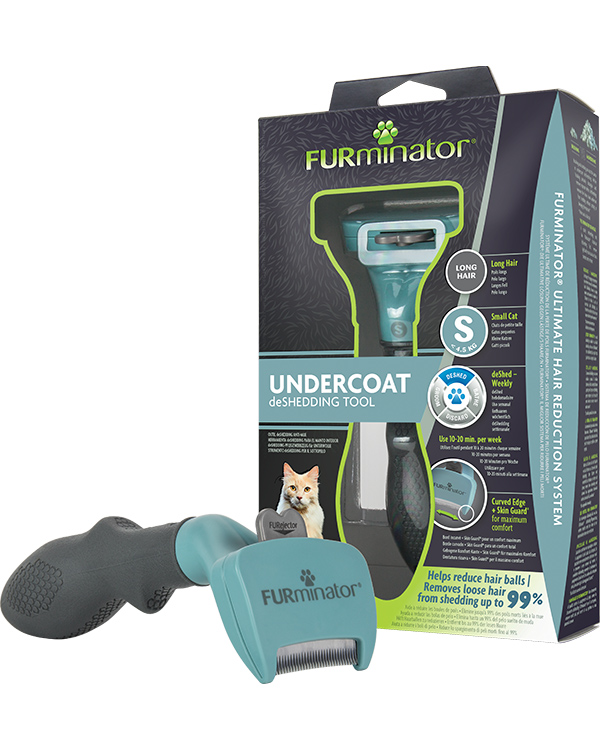 Расческа для кошек Furminator маленьких длинношерстных пород S